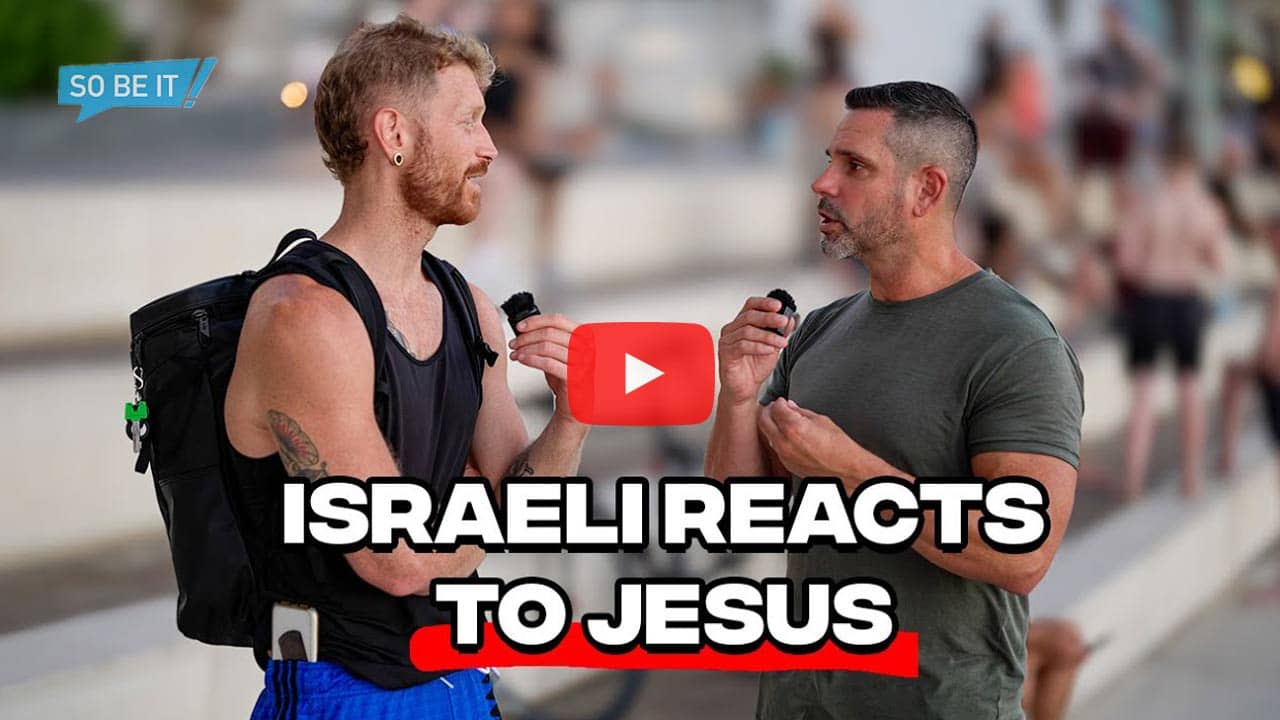 Jewish Athlete’s Reaction to Jesus | Israel Street Interview